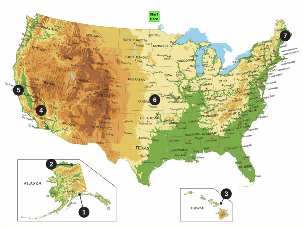 Bingo! Intro to U.S. Climate Zones
